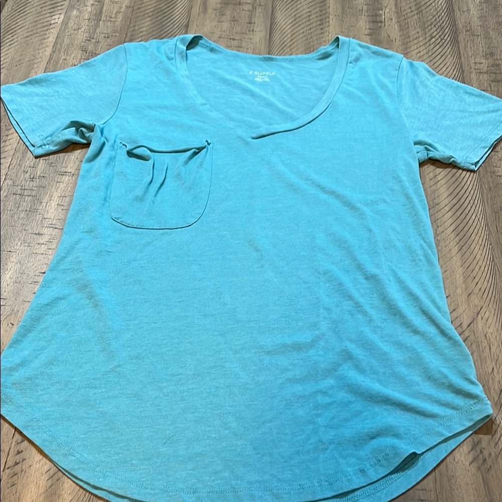 Blue Short Sleeve Tee